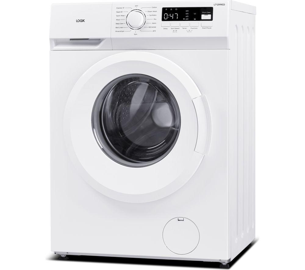 Buy LOGIK L712WM23 7 kg 1200 Spin Washing Machine - White