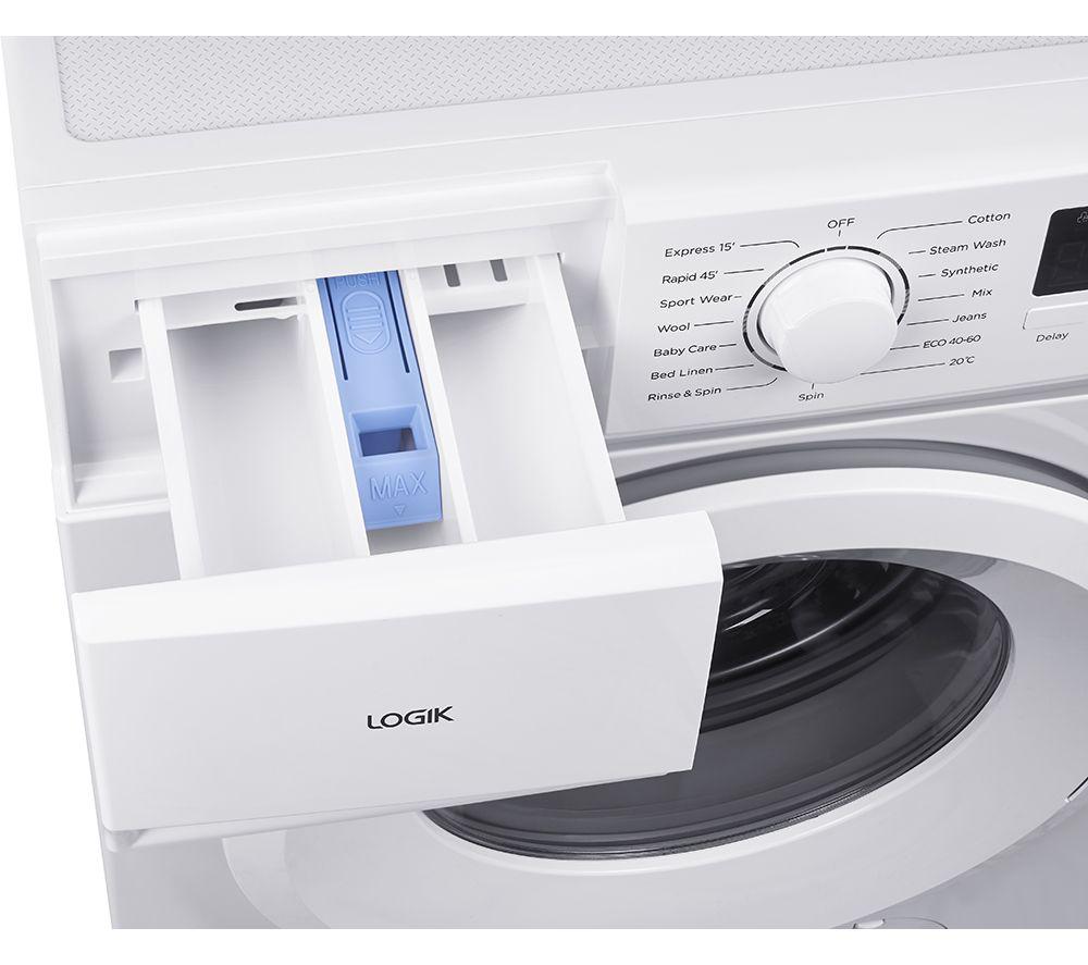 LOGIK L914WM23 9 kg 1400 Spin Washing Machine - White image number 4 of 9