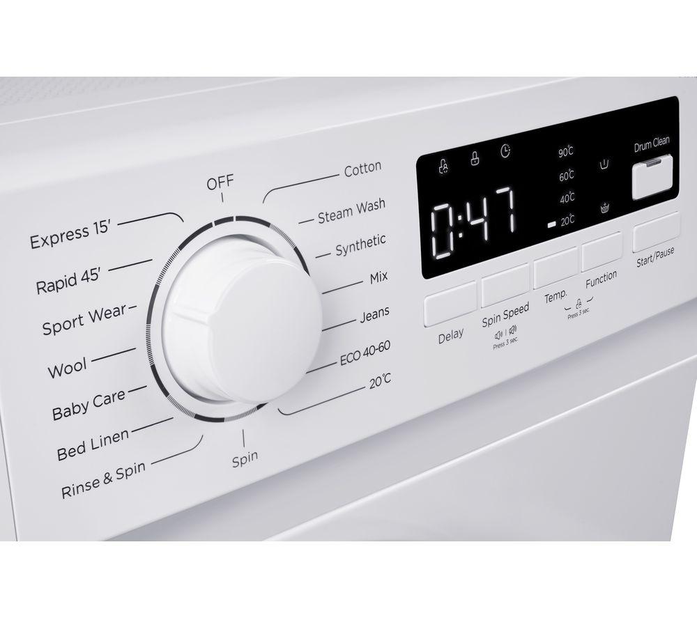 LOGIK L1014WM23 10 kg 1400 Spin Washing Machine - White image number 7 of 9