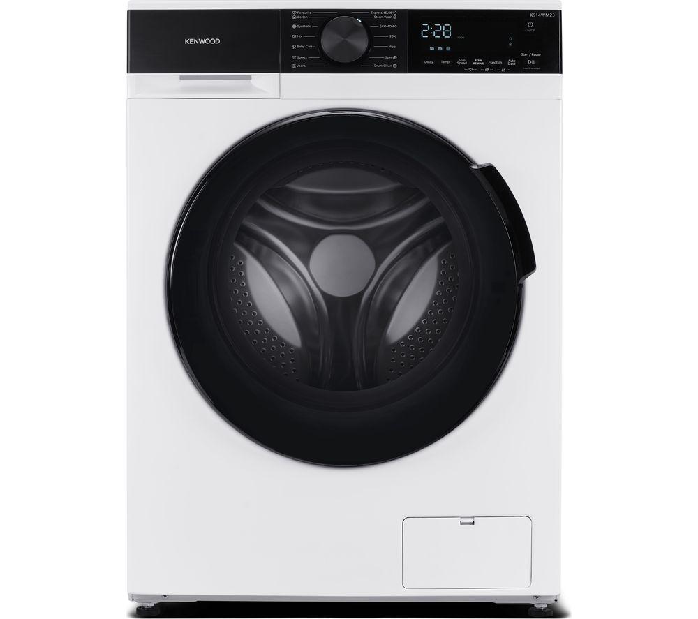 KENWOOD K914WM23 9 kg 1400 Spin Washing Machine - White, White