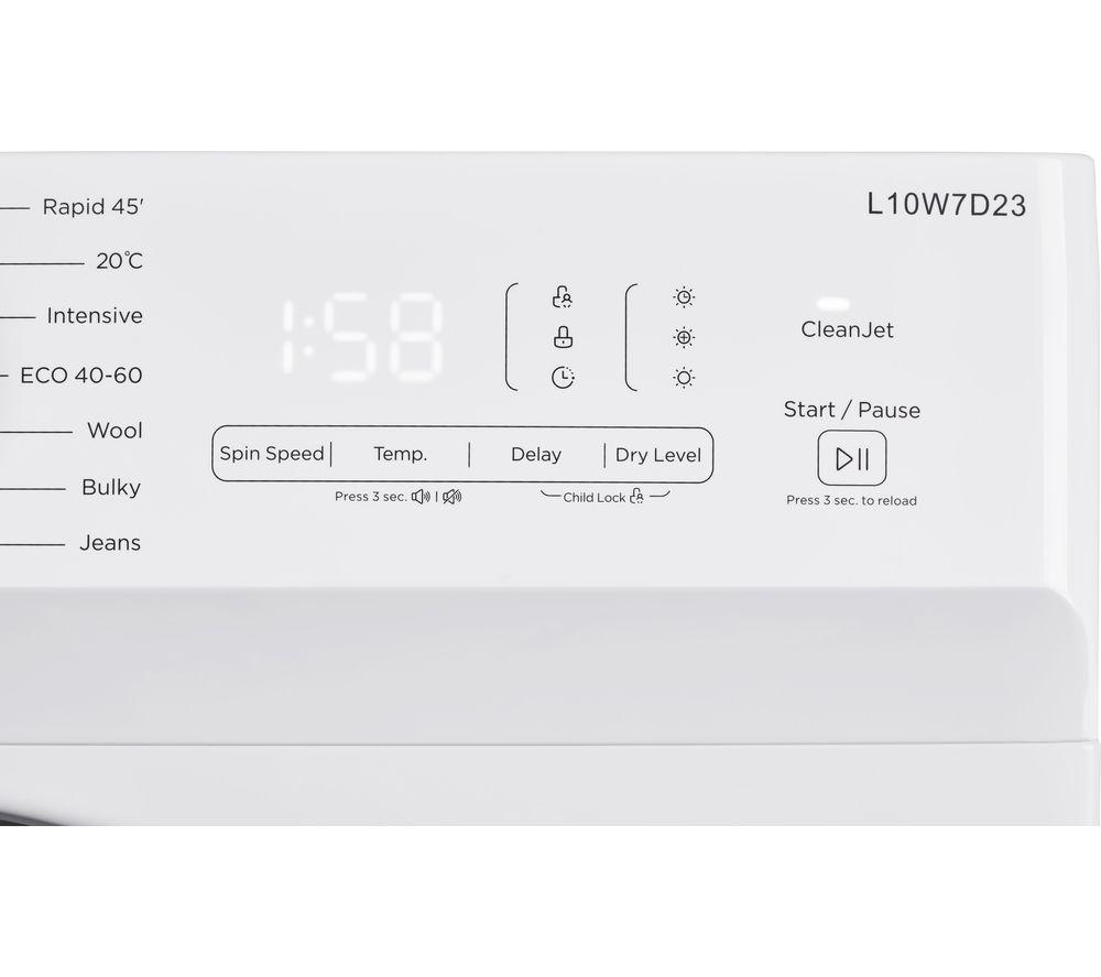 LOGIK L10W7D23 10 kg Washer Dryer - White image number 7 of 9