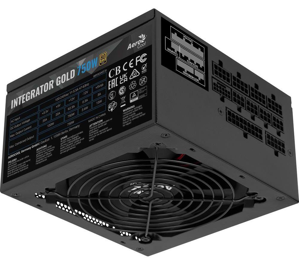 AEROCOOL Integrator ACPG-IM75FKC.31 Modular ATX PSU - 750 W image number 2 of 4