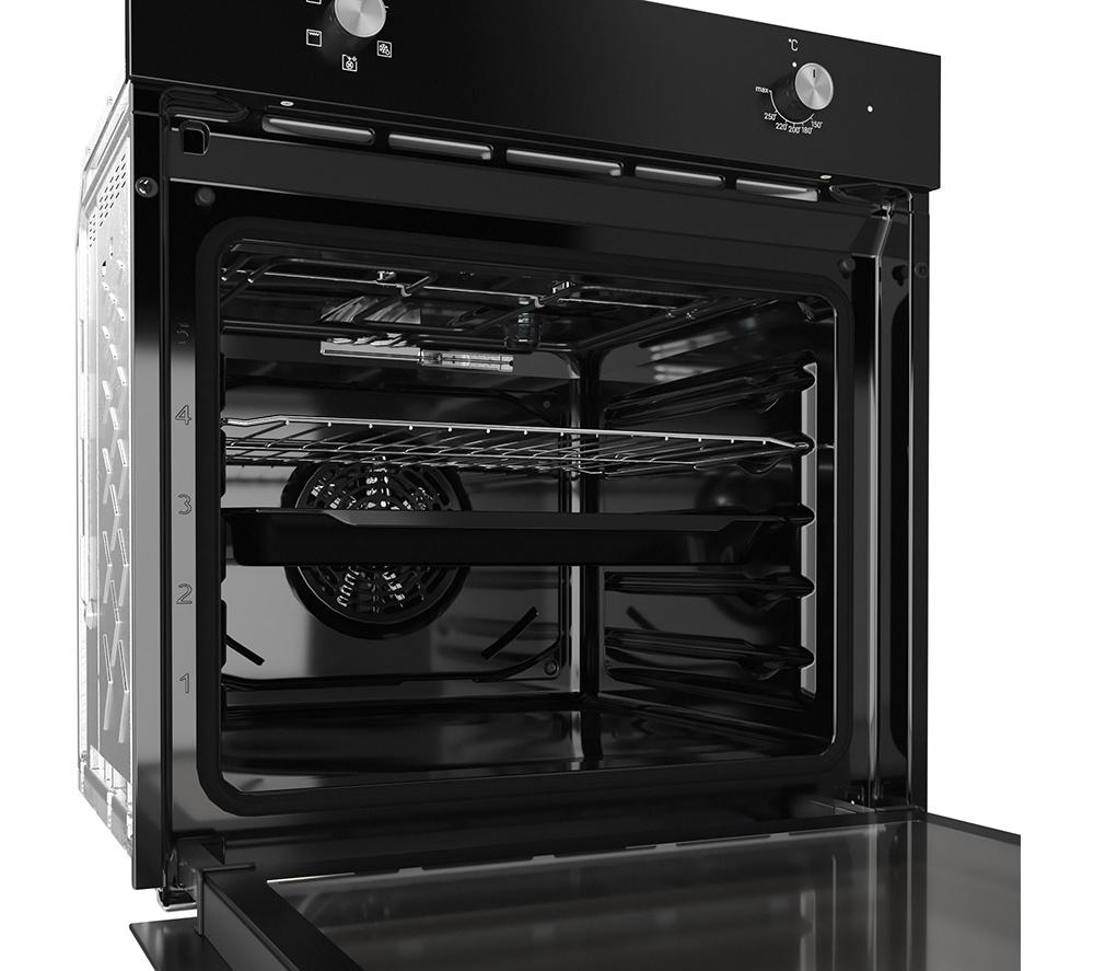 LOGIK LBFANB23 Electric Oven - Black image number 5 of 6
