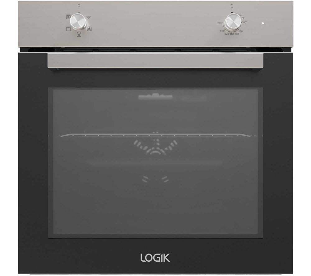 LOGIK LBFANX23 Electric Oven - Stainless Steel, Stainless Steel