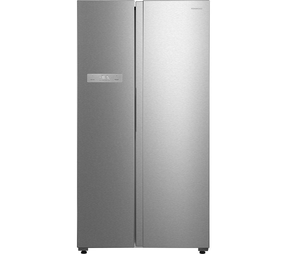 KENWOOD KSBSXA23 American-Style Fridge Freezer - Inox, Silver/Grey