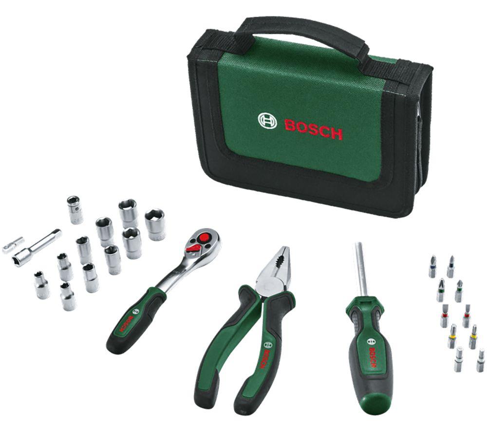 Buy BOSCH 1600A02BY2 26 Piece Mobility Tool Set Currys