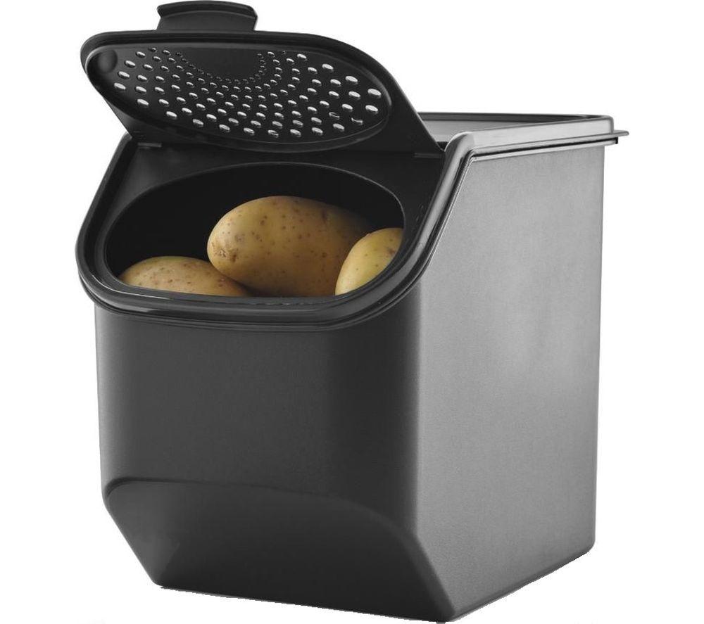 TUPPERWARE PotatoSmart Food Storage Container - Black