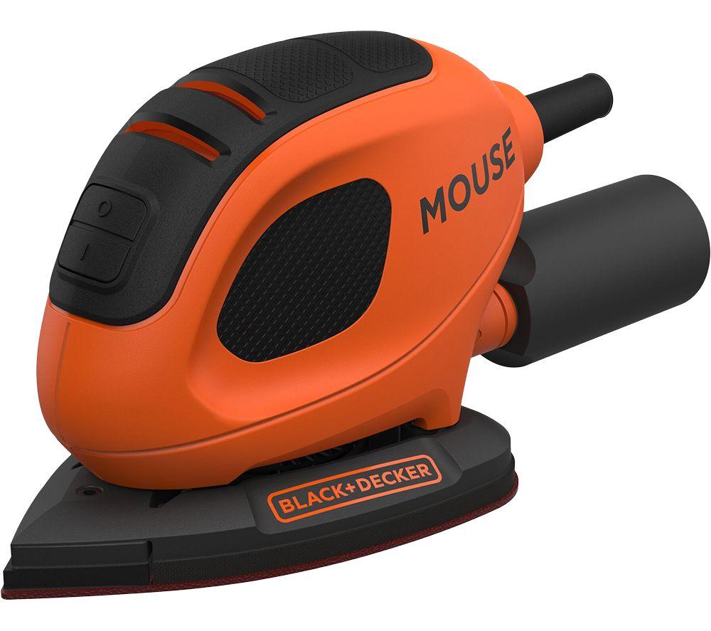 Electric Mouse Detail Sander Black and Decker 55W Palm Ergonomic Grip BEW230-GB - Image 24