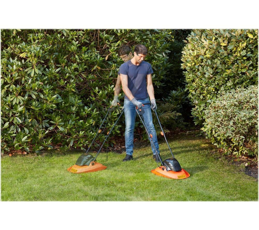 BLACK + DECKER BEMWH551-GB Corded Hover Lawn Mower - Black & Orange image number 5 of 8