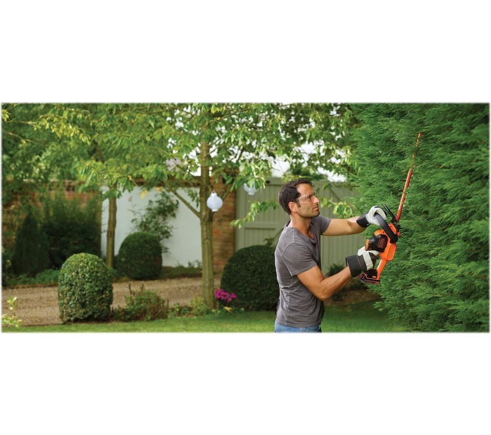 BLACK + DECKER Strimmer GTC18452PC Cordless Hedge Trimmer with 1 Battery image number 5 of 7