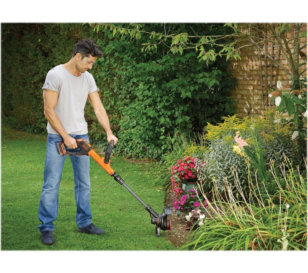 Black and deals decker 18v strimmer