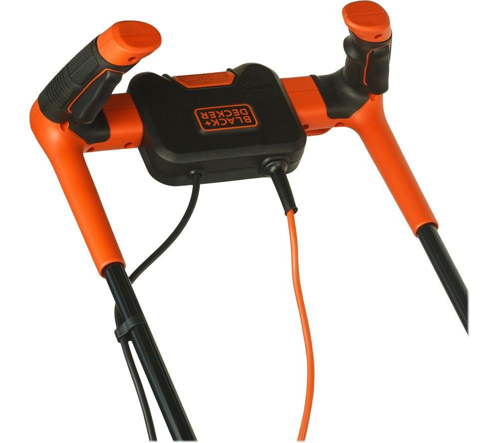 BLACK + DECKER BEMW471BH Corded Rotary Lawn Mower - Orange image number 6 of 15
