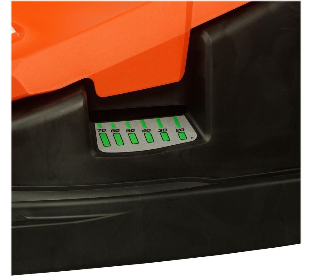 BLACK + DECKER BEMW471BH Corded Rotary Lawn Mower - Orange image number 7 of 15