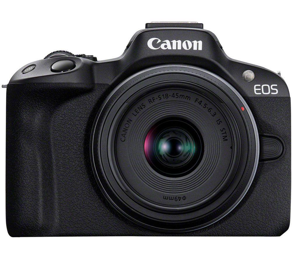 Buy CANON EOS R50 Mirrorless Camera Creator Kit with RF-S 18-45 mm
