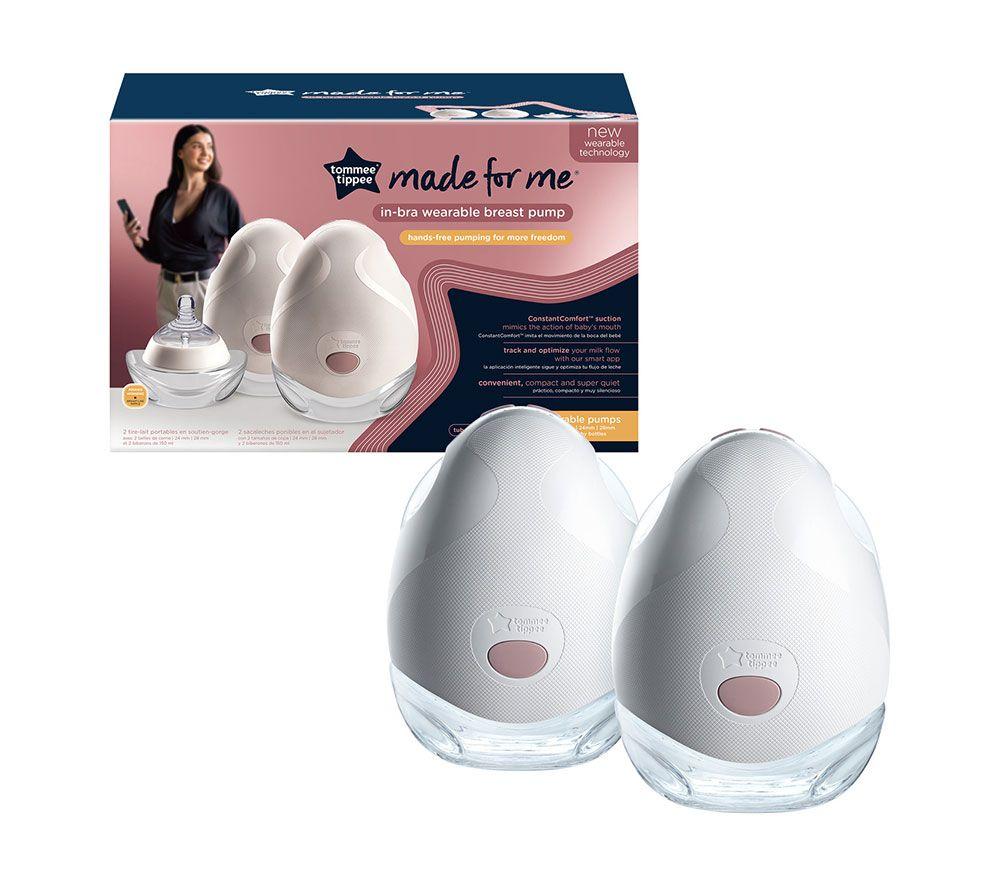 Buy TOMMEE TIPPEE Made for Me Double Electric Wearable Breast Pump - White