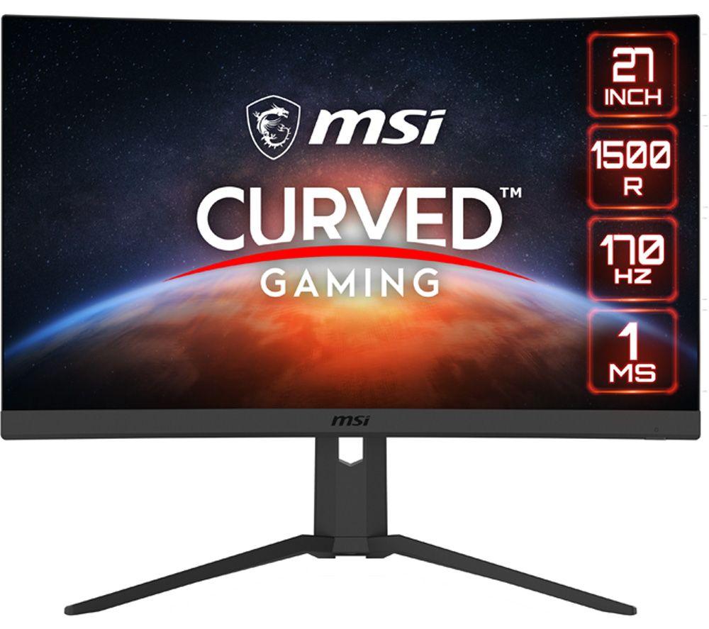MSI G27CQ4P E2 Quad HD 27 Curved VA LED Gaming Monitor - Black, Black