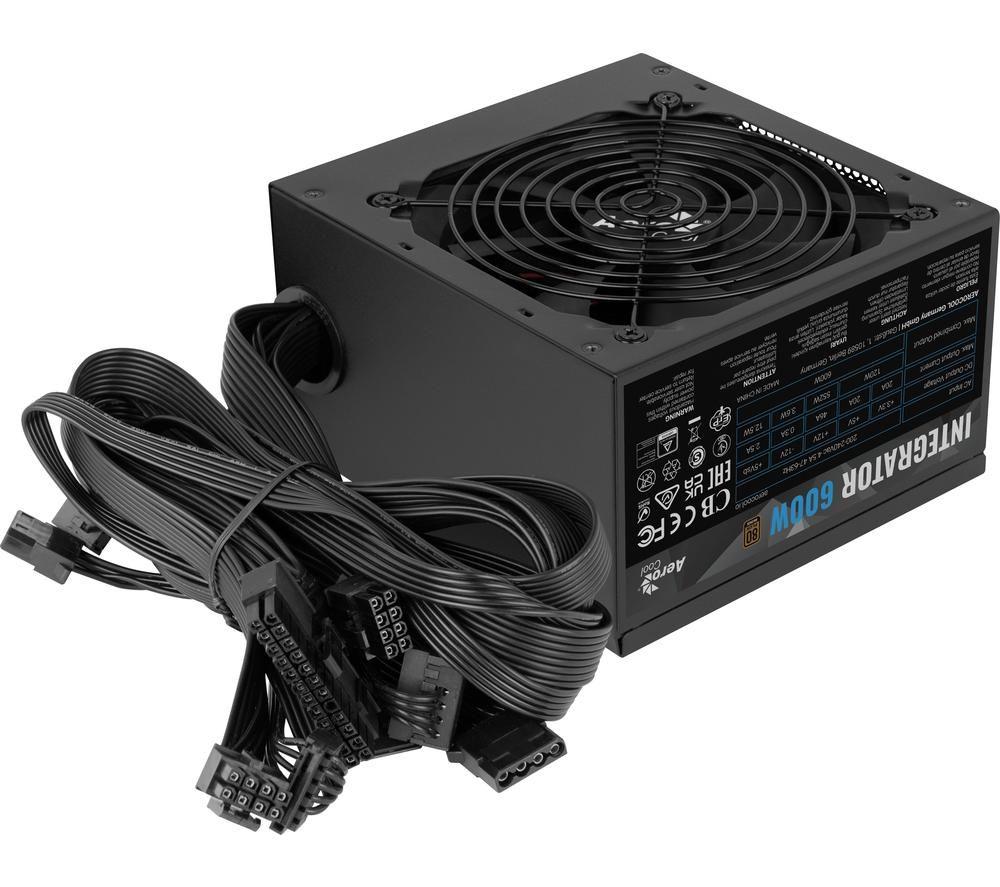 AEROCOOL Integrator ACPB-IT60AKC.13 ATX PSU - 600 W image number 3 of 5