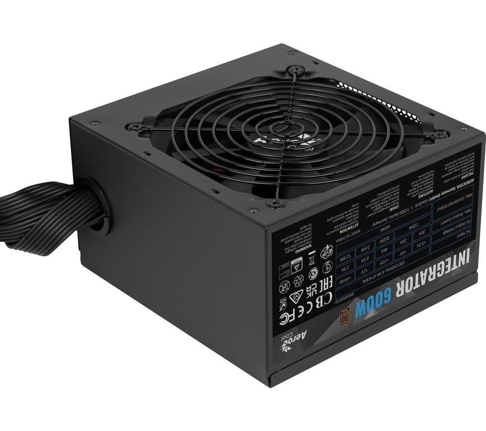 AEROCOOL Integrator ACPB-IT60AKC.13 ATX PSU - 600 W image number 4 of 5