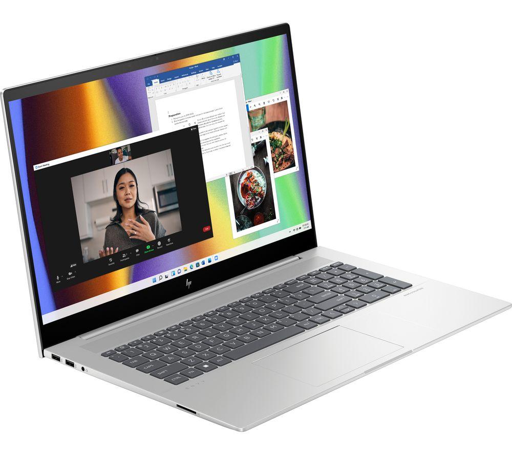 HP ENVY 17-cw0501na 17.3" Laptop - Intel®Core i7, 1 TB SSD, Silver, Silver/Grey