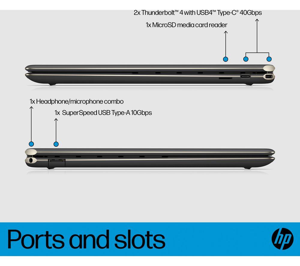 HP Spectre x360 14-ef2502na 13.5' 2 in 1 Laptop - Intel® Core™ i5, 512 GB SSD, Black - image 10