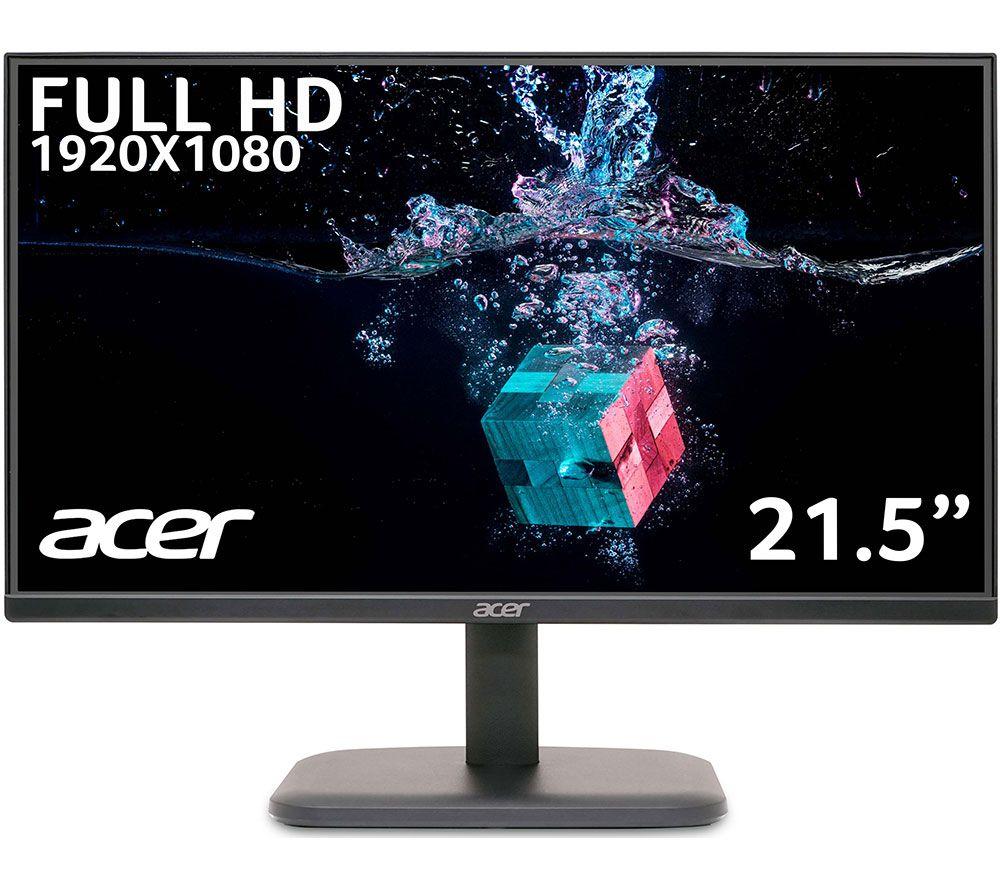 ACER EK220QH3bi Full HD 21.5 VA LCD Monitor - Black, Black