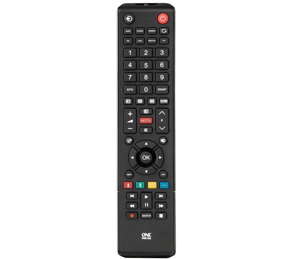 ONE FOR ALL URC1919 Toshiba Universal Remote Control, Black