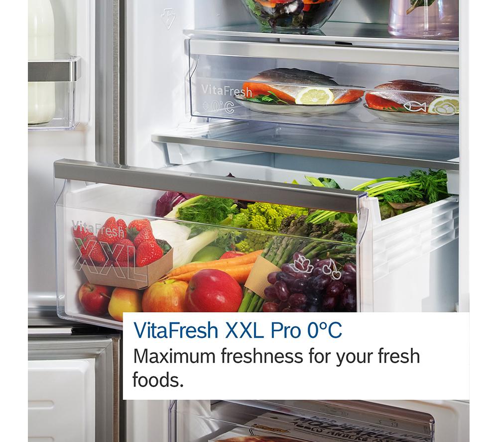 BOSCH Series 4 KGN492LDFG 70/30 Fridge Freezer - Inox-look image number 6 of 15