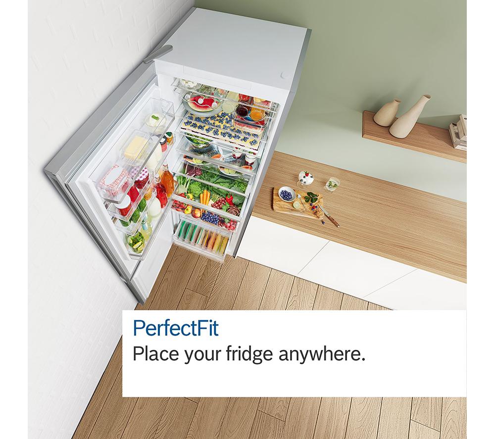 BOSCH Series 4 KGN492LDFG 70/30 Fridge Freezer - Inox-look image number 9 of 15