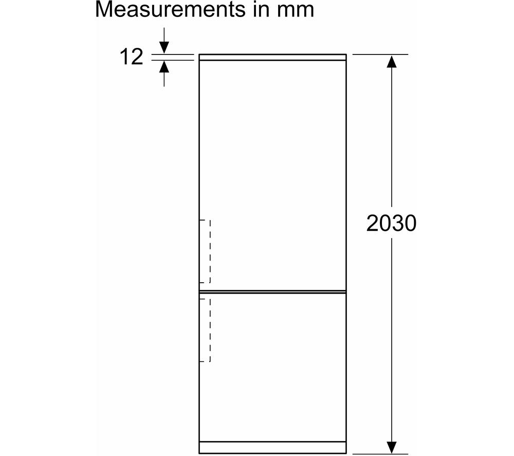 BOSCH Series 4 KGN492LDFG 70/30 Fridge Freezer - Inox-look image number 11 of 15