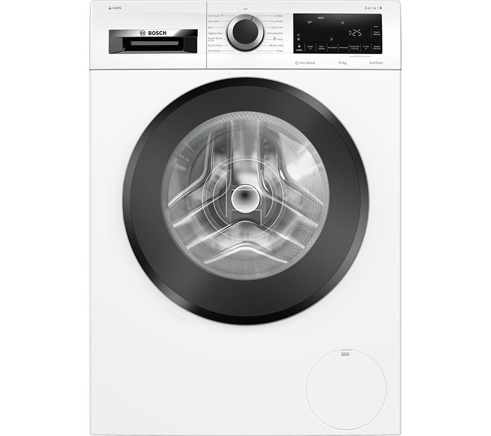 BOSCH Series 6 WGG254F0GB 10 kg 1400 Spin Washing Machine - White, White