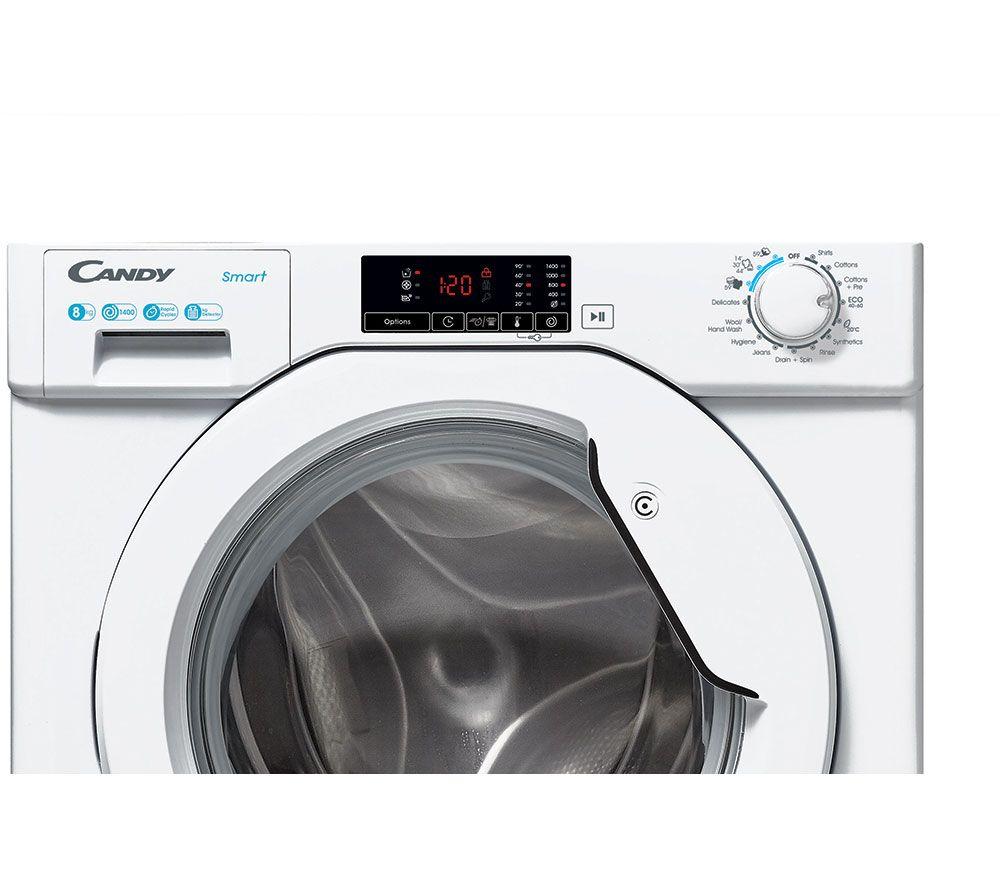 CANDY CBW 48D1W4-80 Integrated 8 kg 1400 Spin Washing Machine image number 3 of 17