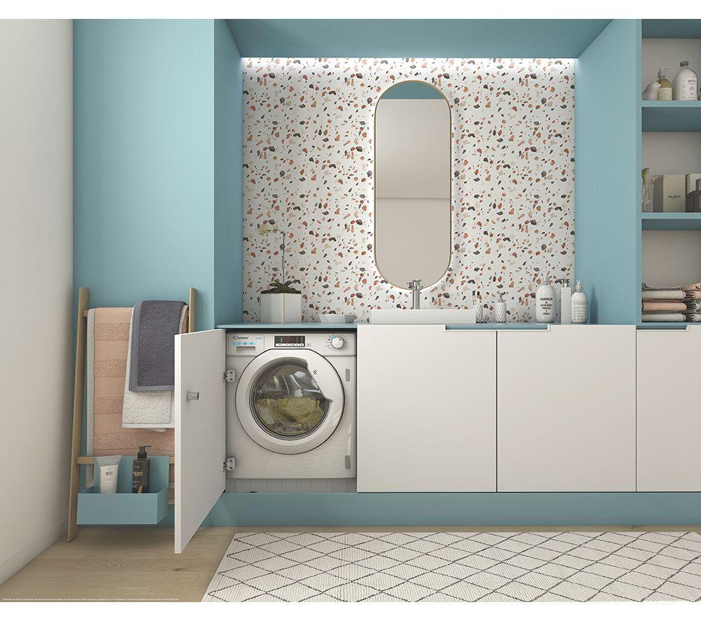 CANDY CBW 48D1W4-80 Integrated 8 kg 1400 Spin Washing Machine image number 5 of 17