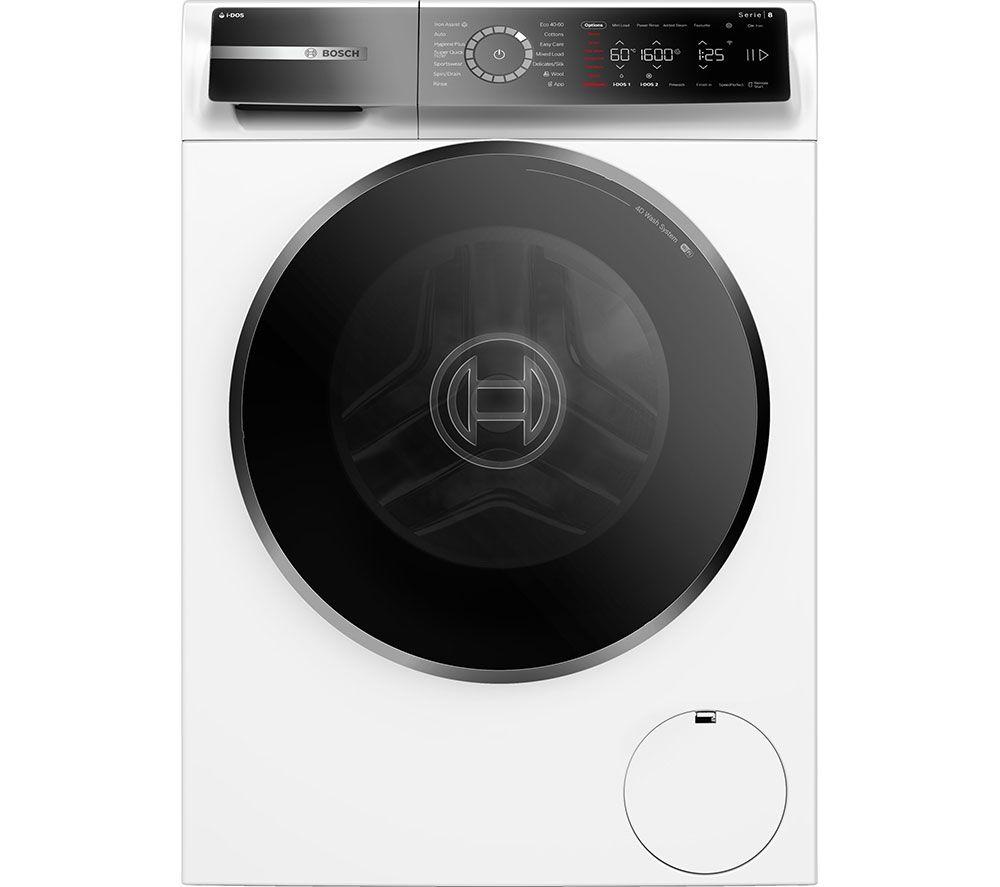BOSCH Series 8 WGB256A1GB 10 kg 1400 Spin Washing Machine – White, White