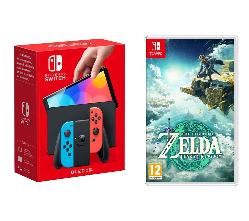 Nintendo switch neon clearance currys