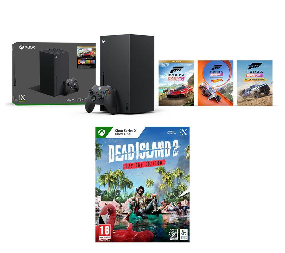 MICROSOFT Xbox Series X, Forza Horizon 5 & Dead Island 2 (Day One Edition) Bundle