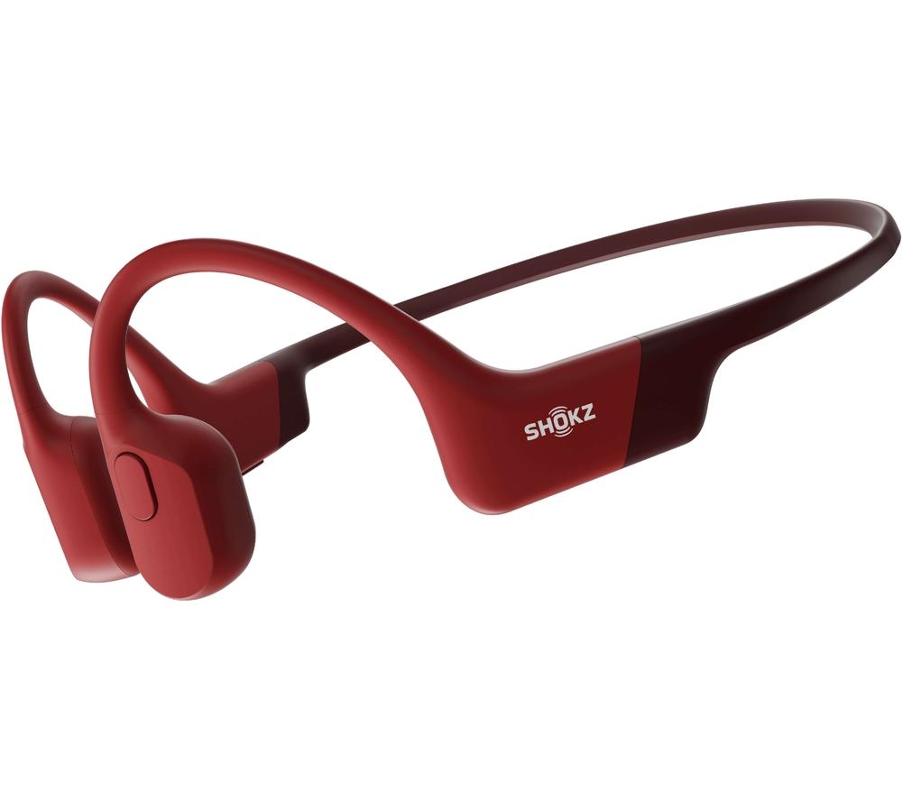 SHOKZ OpenRun Wireless Bluetooth Sports Headphones - Red, Red