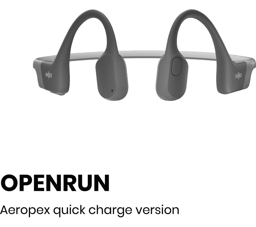 Buy SHOKZ OpenRun Wireless Bluetooth Sports Headphones Grey Currys