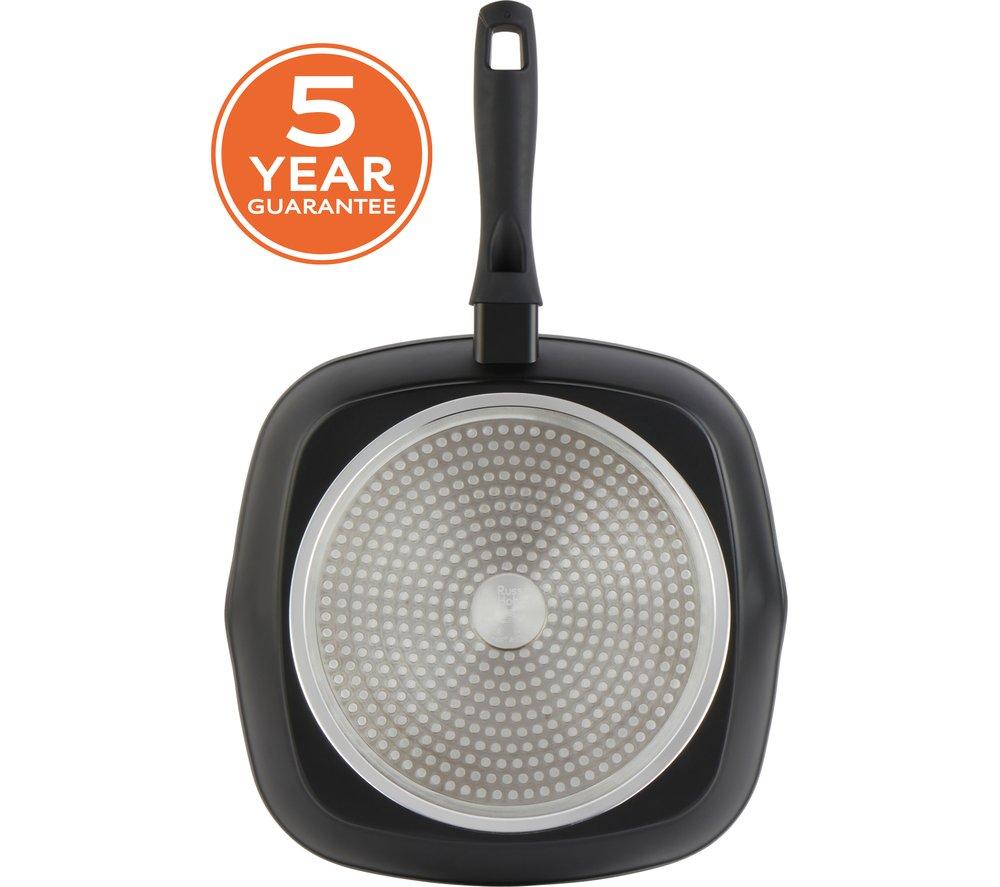 RUSSELL HOBBS Metallic Marble RH02813EU7 28 cm Non-stick Grill Pan - Black image number 5 of 5