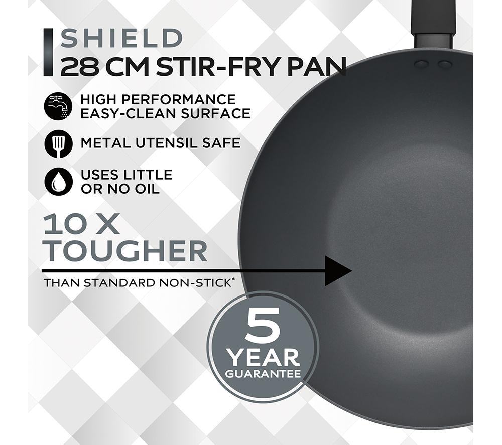 RUSSELL HOBBS Shield Collection RH02842EU7 28 cm Non-stick Stir Frying Pan - Black image number 6 of 6