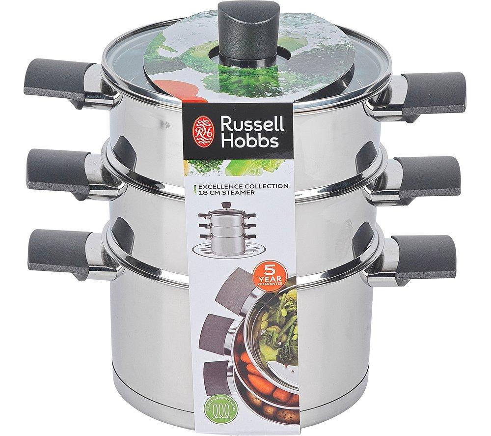 RUSSELL HOBBS Excellence RH01170EU7 18 cm Steamer Pan - Silver image number 7 of 8