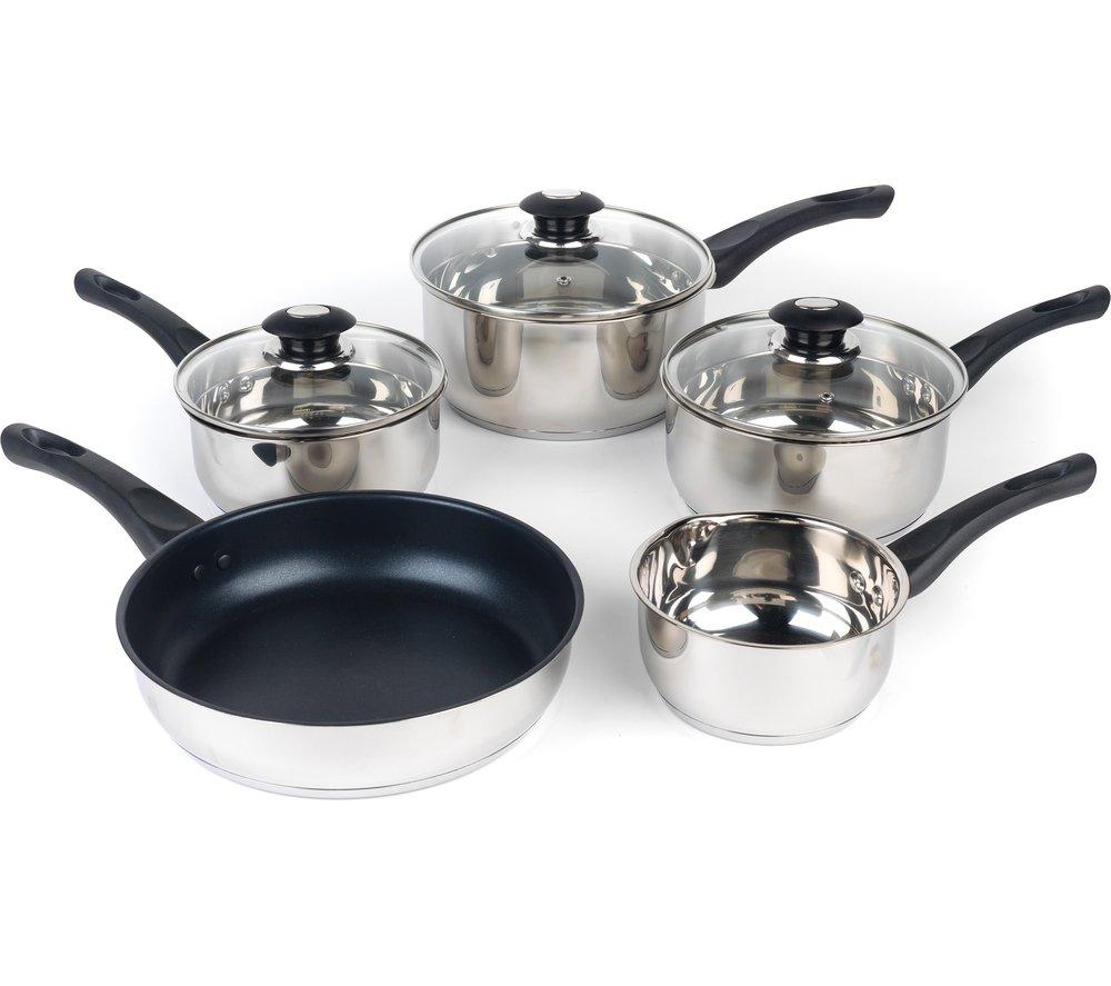RUSSELL HOBBS RH00543EU7 5-piece Pan Set review