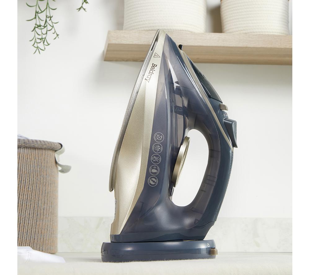 BELDRAY 2-in-1 Titanium Edition BEL01609 Steam Iron - Grey & Gold image number 2 of 8