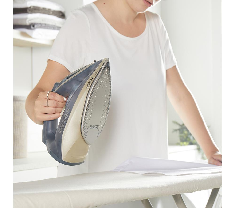 BELDRAY 2-in-1 Titanium Edition BEL01609 Steam Iron - Grey & Gold image number 4 of 8