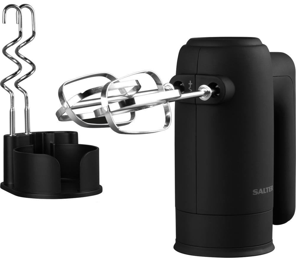 Salter Kuro Ek5613bmblk Hand Mixer - Black, Black