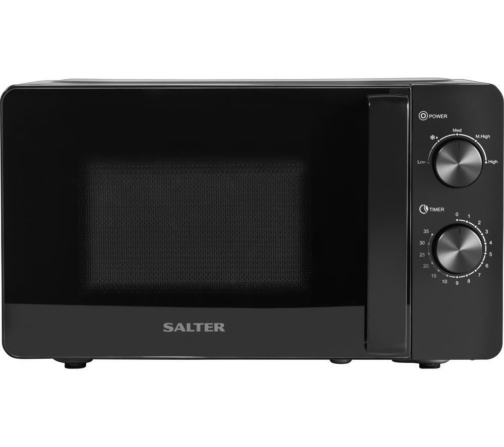 SALTER Kuro EK5652MBLK Solo Microwave - Black, Black