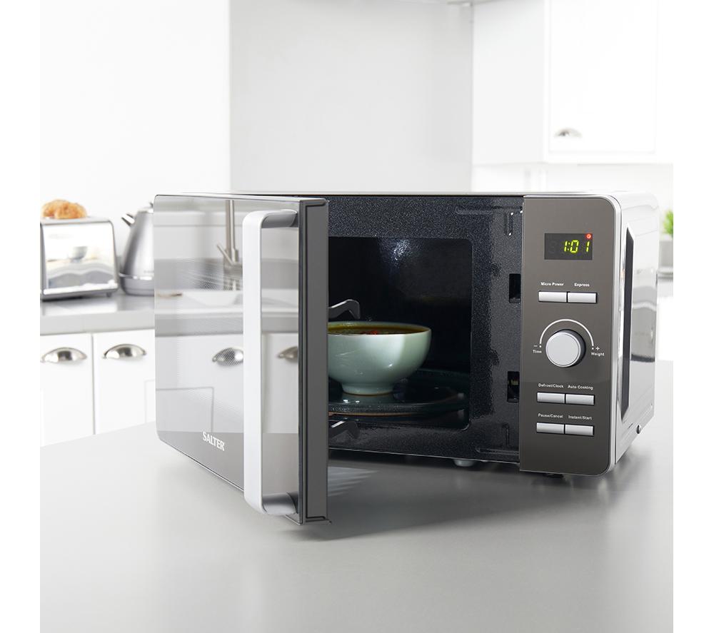SALTER Cosmos EK5653 Solo Microwave - Grey image number 3 of 7