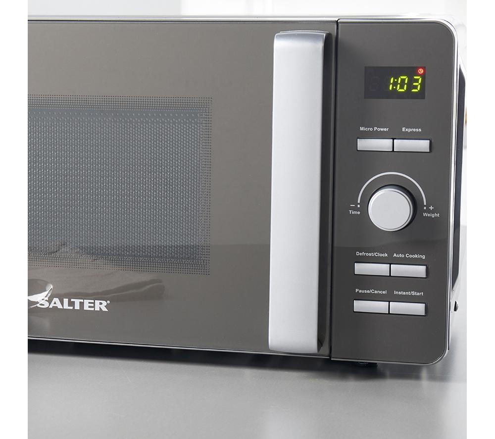 SALTER Cosmos EK5653 Solo Microwave - Grey image number 5 of 7