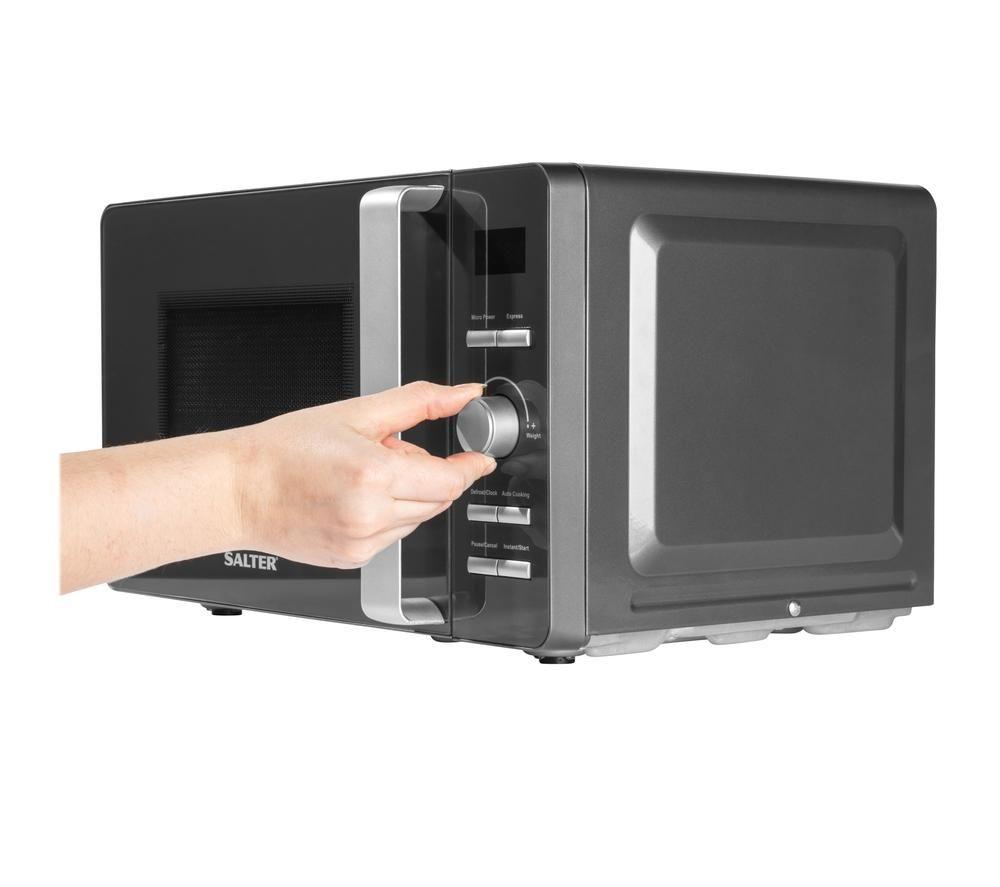 SALTER Cosmos EK5653 Solo Microwave - Grey image number 7 of 7