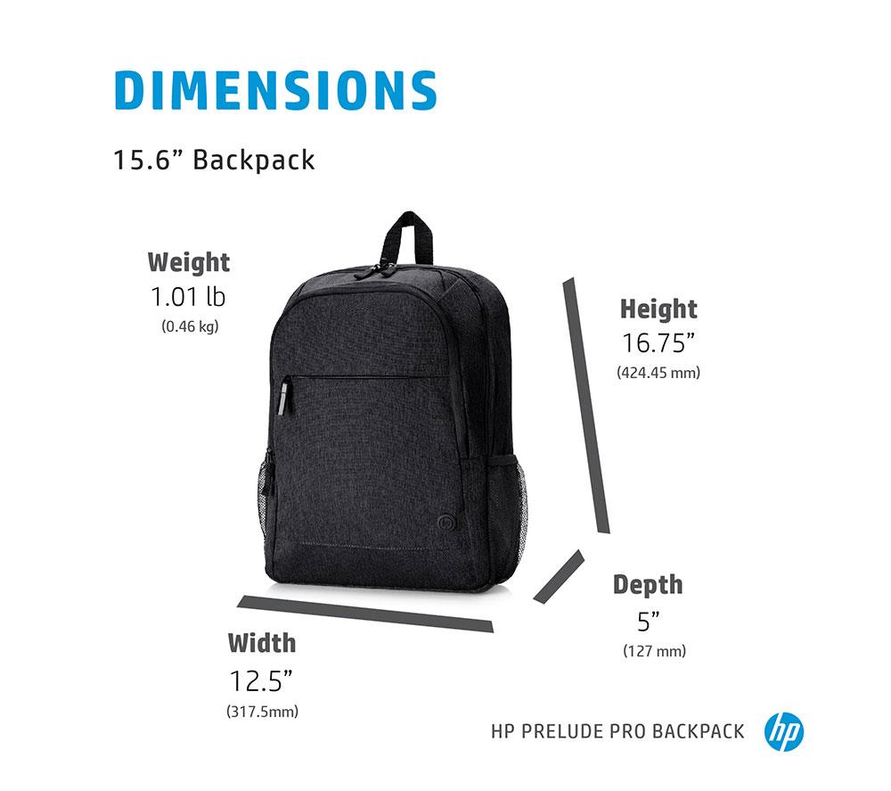 HP Prelude Pro 15.6" Laptop Backpack - Grey image number 4 of 16