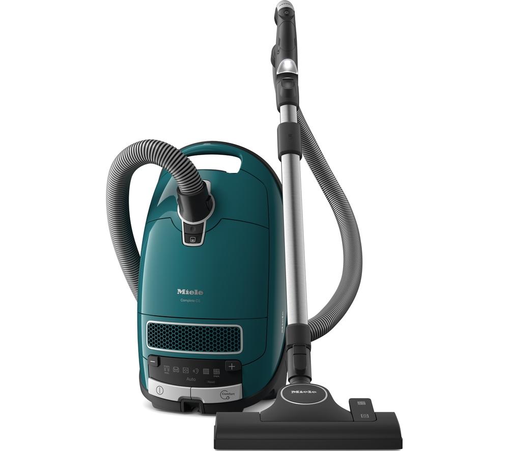 MIELE Complete C3 Active Cylinder Vacuum Cleaner - Petrol Blue, Blue